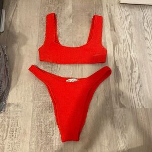 Elysiian one size red bikini set